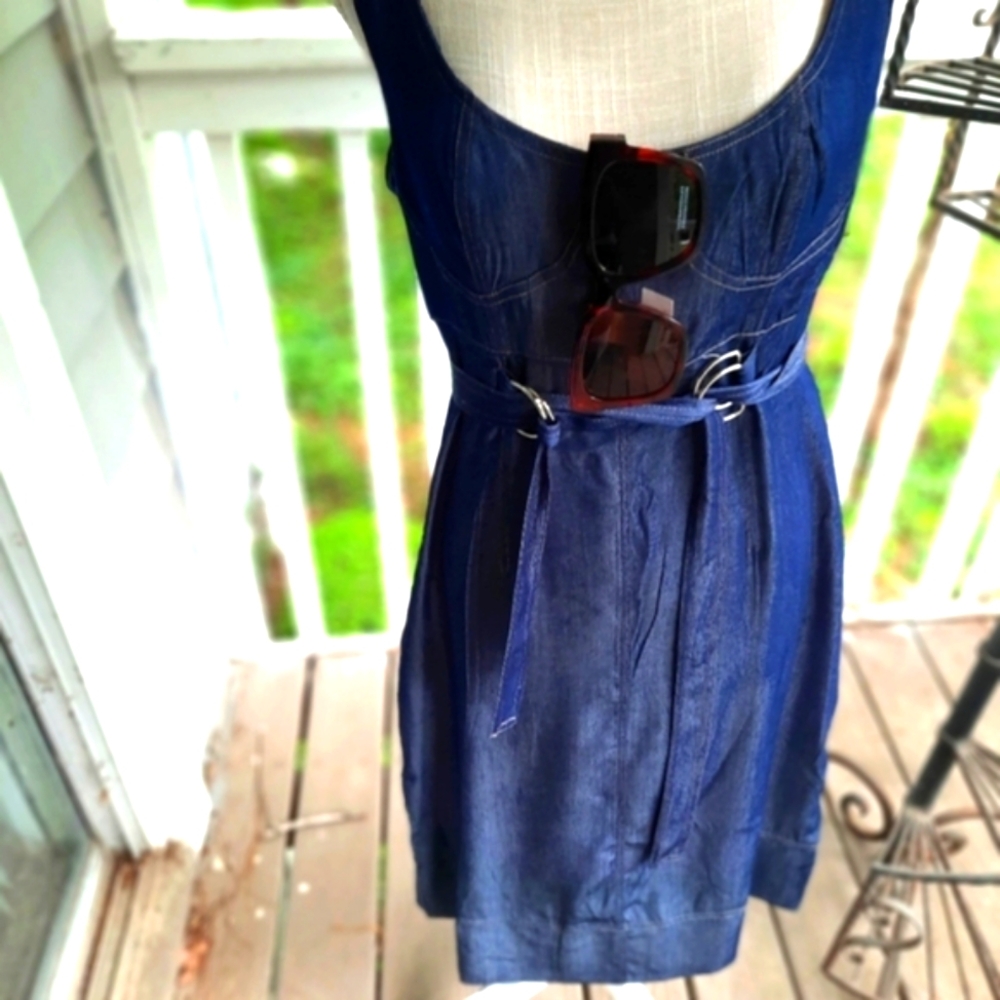 NEW!👗#lightweight, jean dress💃🏿🩷